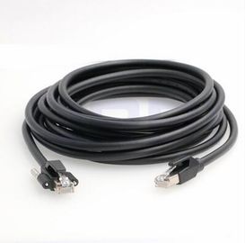 黒い色ポリ塩化ビニールRJ45の適用範囲が広いイーサネット ケーブル