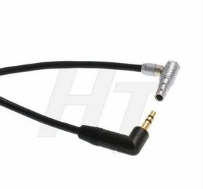 3.5mm 1/8&quot;直角のLemo 00B 5 Pinの音声ケーブルへのTRS